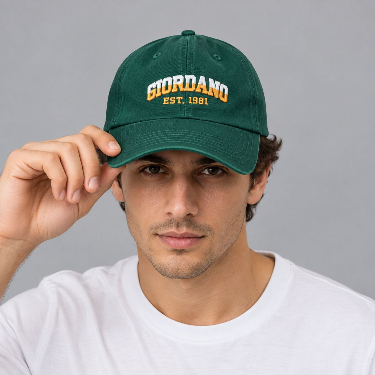 Giordano Embroidery Cap - Image 1