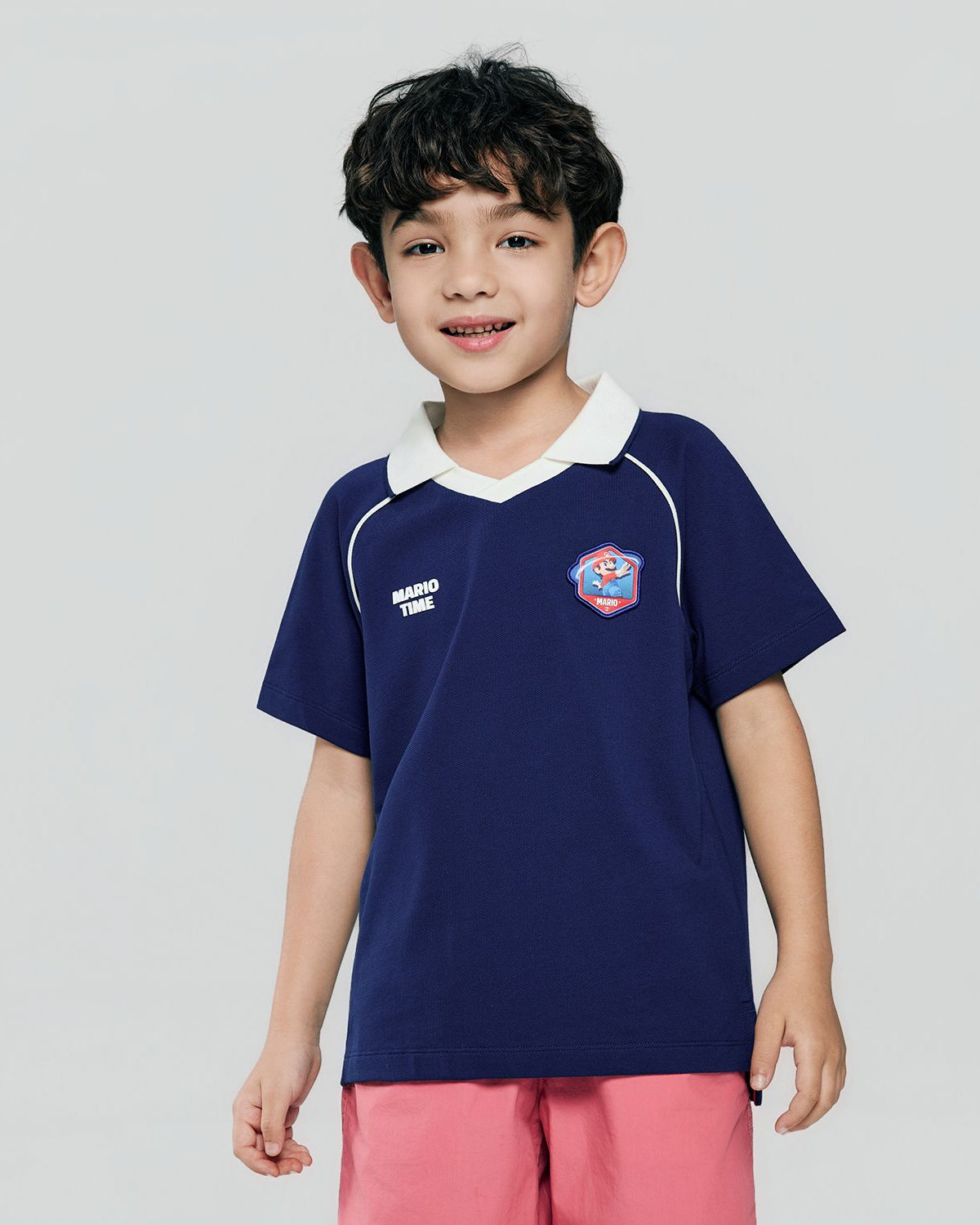 Junior Super Mario Slim Fit Bold Polo - Image 1