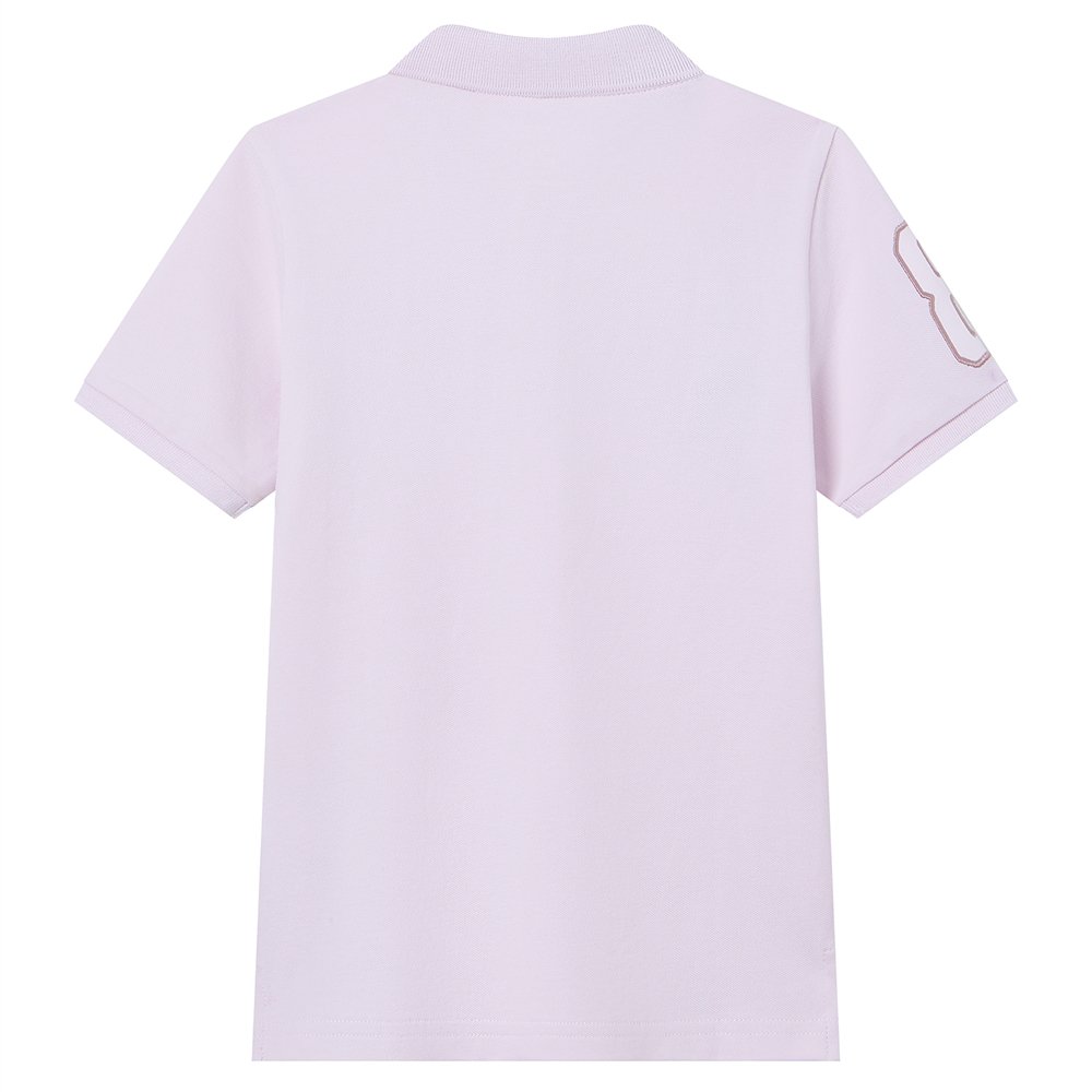 Junior's Slim Fit Lion Embroidered Cotton Polo - Image 6