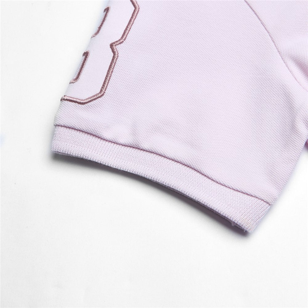 Junior's Slim Fit Lion Embroidered Cotton Polo - Image 8