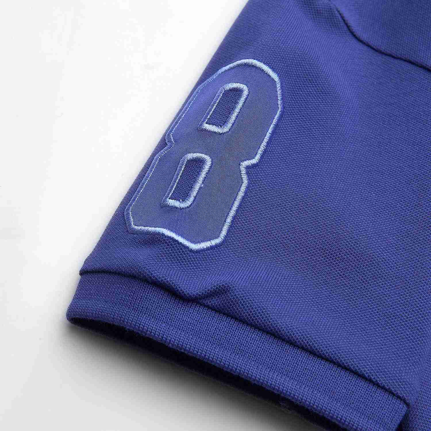 Junior's Slim Fit Lion Embroidered Cotton Polo - Image 9
