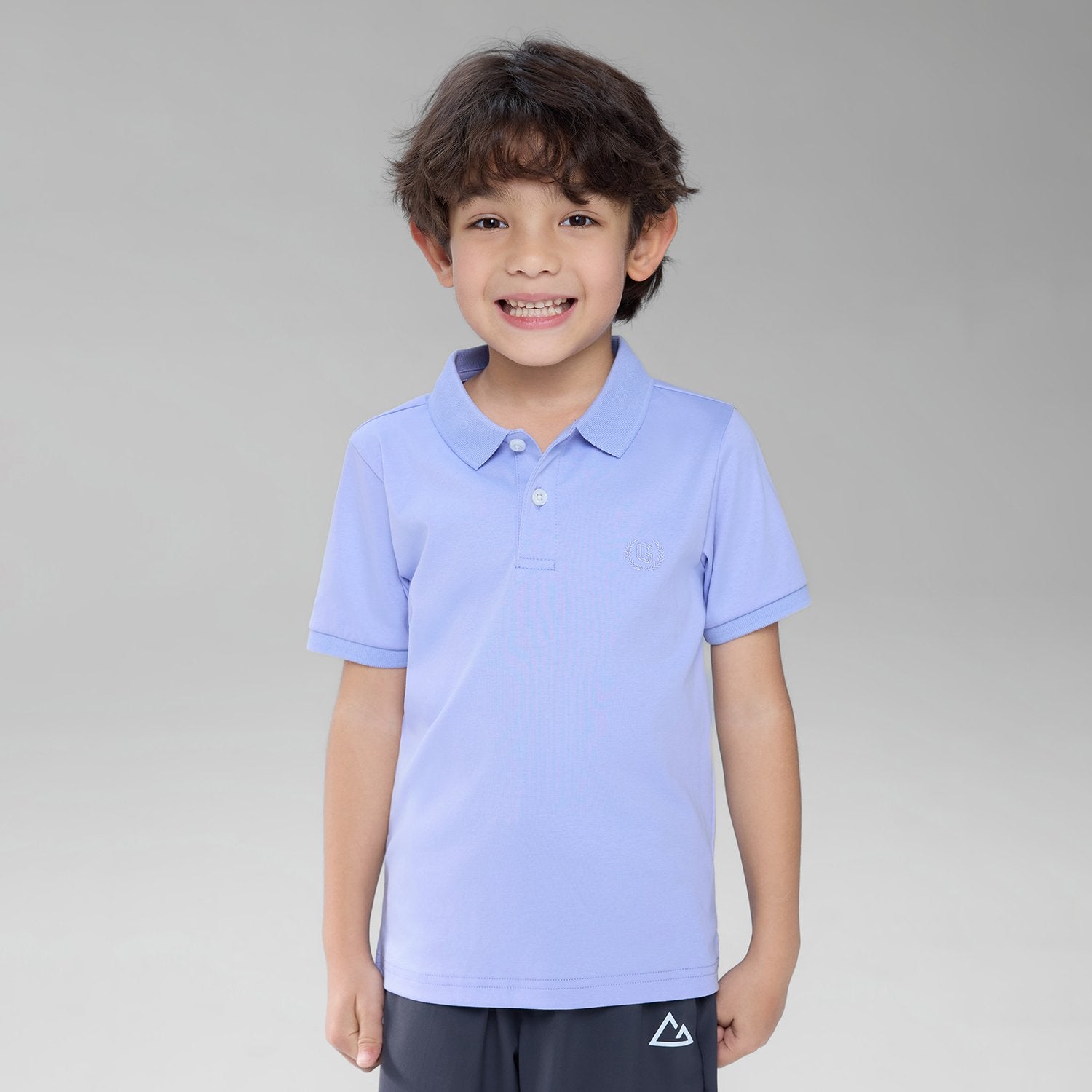 Junior's Slim Fit Liquid Touch Cotton Polo - Image 1