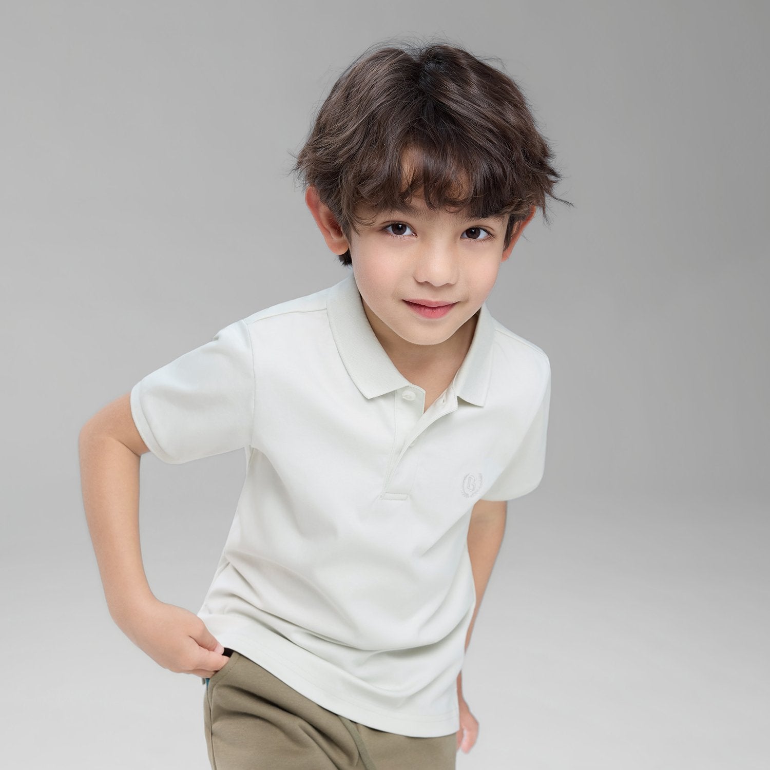 Junior's Slim Fit Liquid Touch Cotton Polo - Image 2