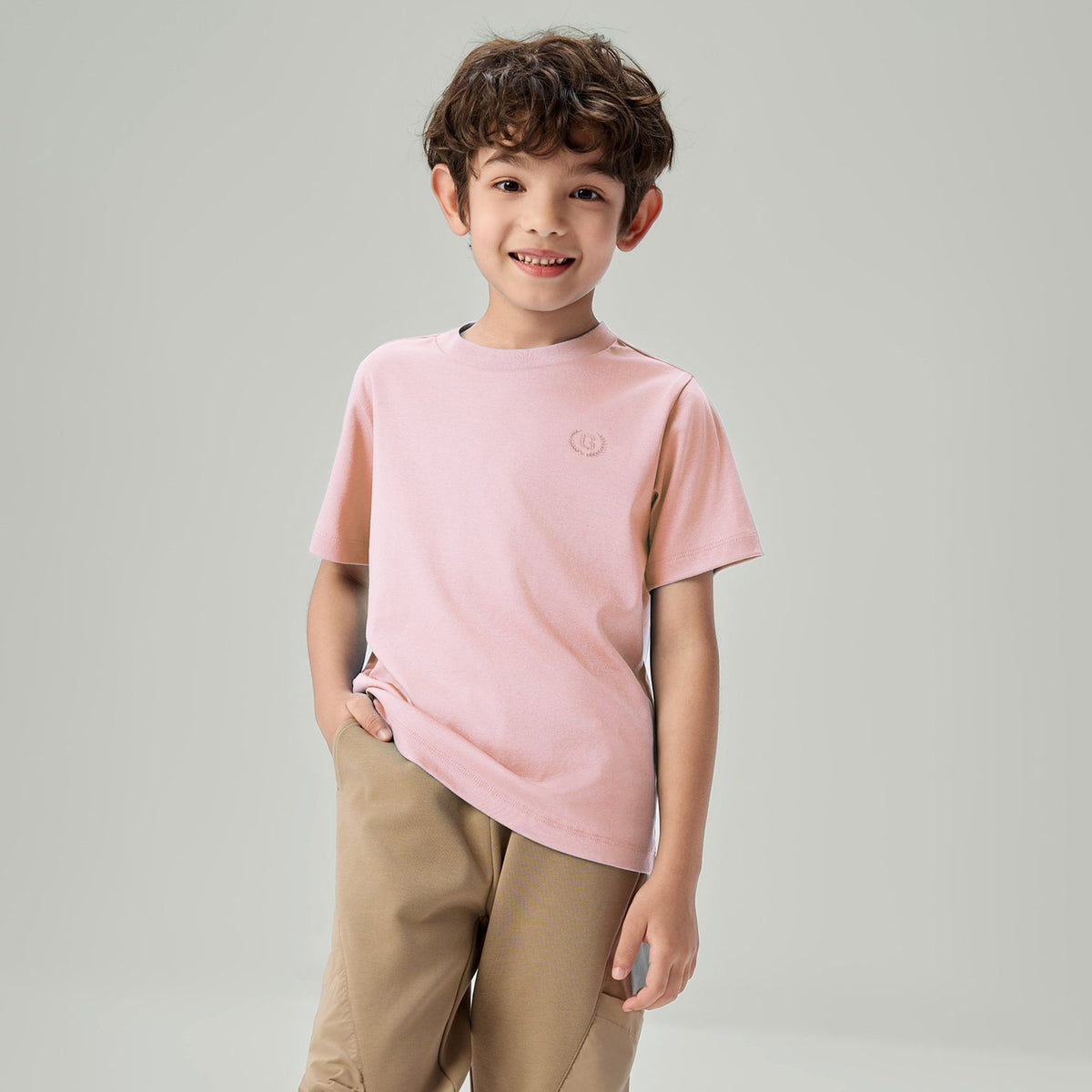 Junior's Liquid touch Regular Embroidery Tee - Image 2