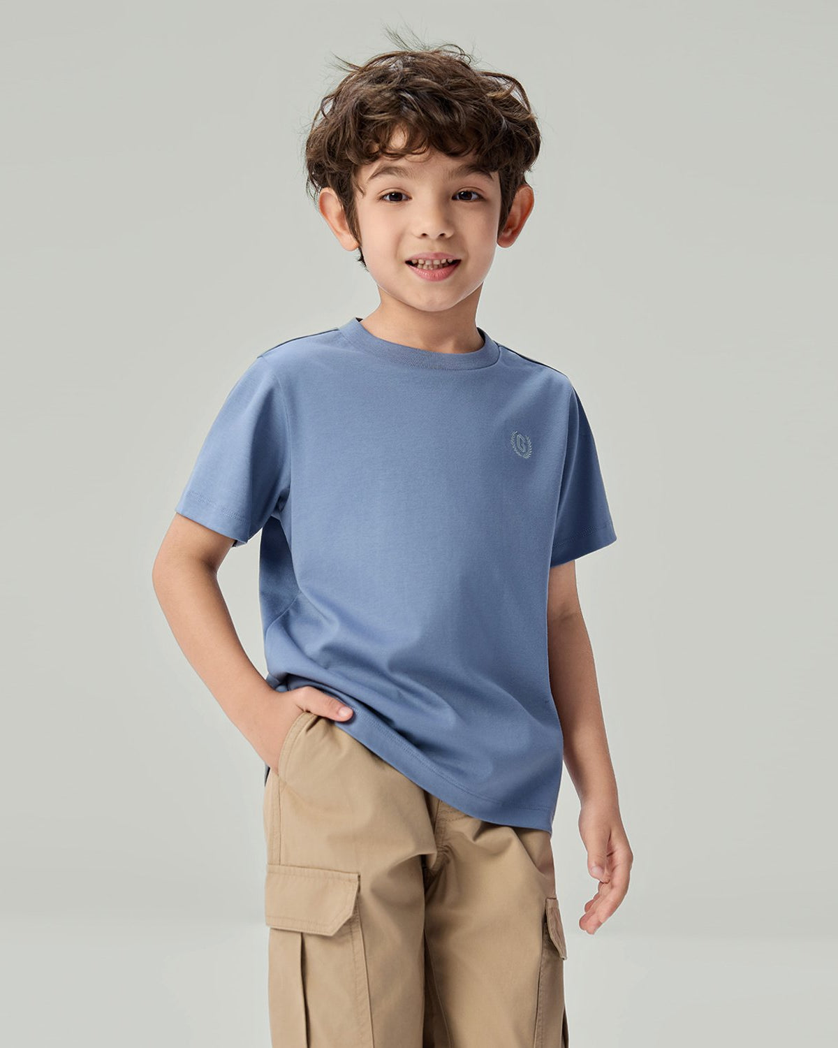 Junior's Liquid touch Regular Embroidery Tee - Image 3