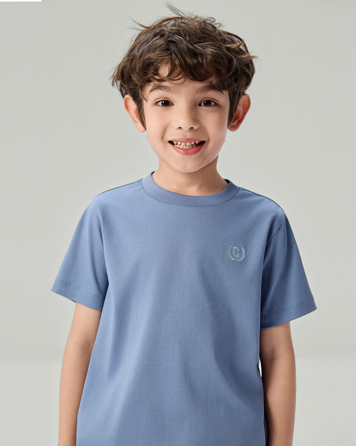 Junior's Liquid touch Regular Embroidery Tee - Image 4
