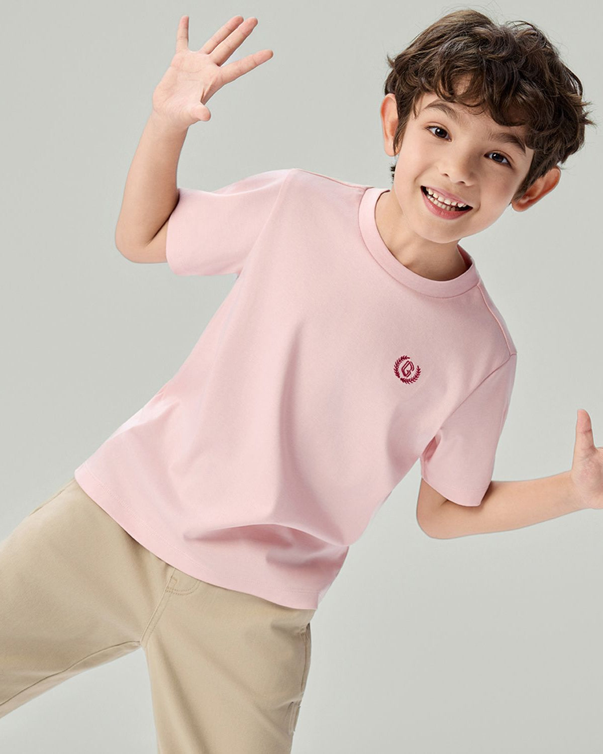 Junior's Liquid touch Regular Embroidery Tee - Image 2