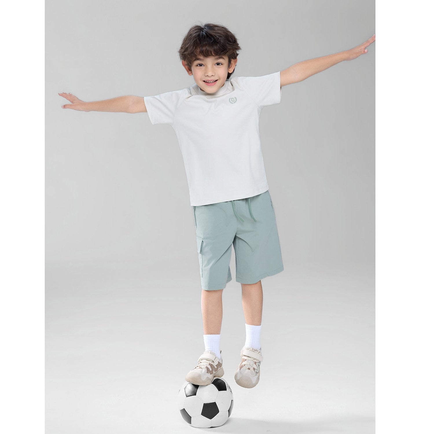 Junior's Liquid touch Regular Embroidery Tee - Image 2