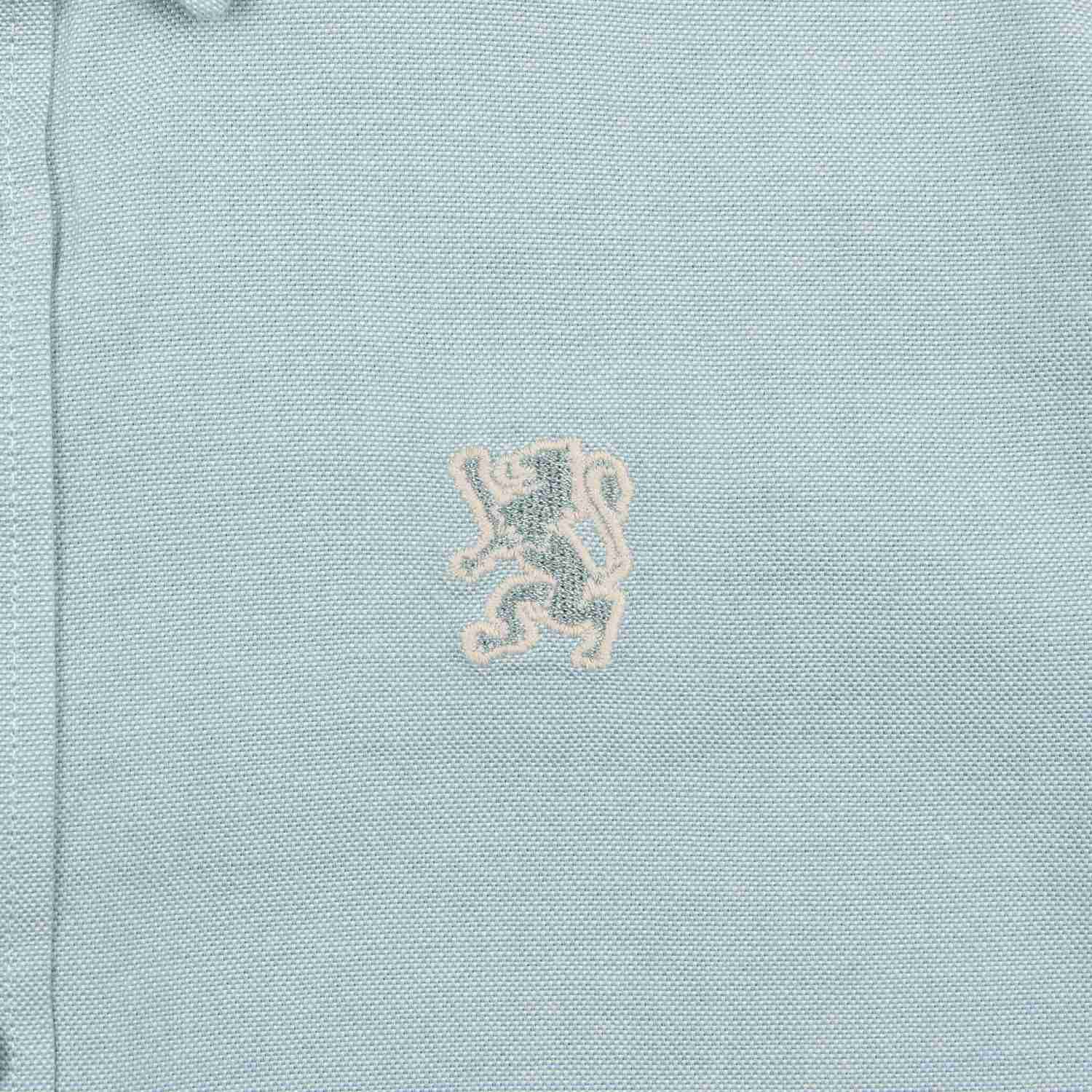 Junior's Regular Fit Embroidered Oxford Shirt - Image 4
