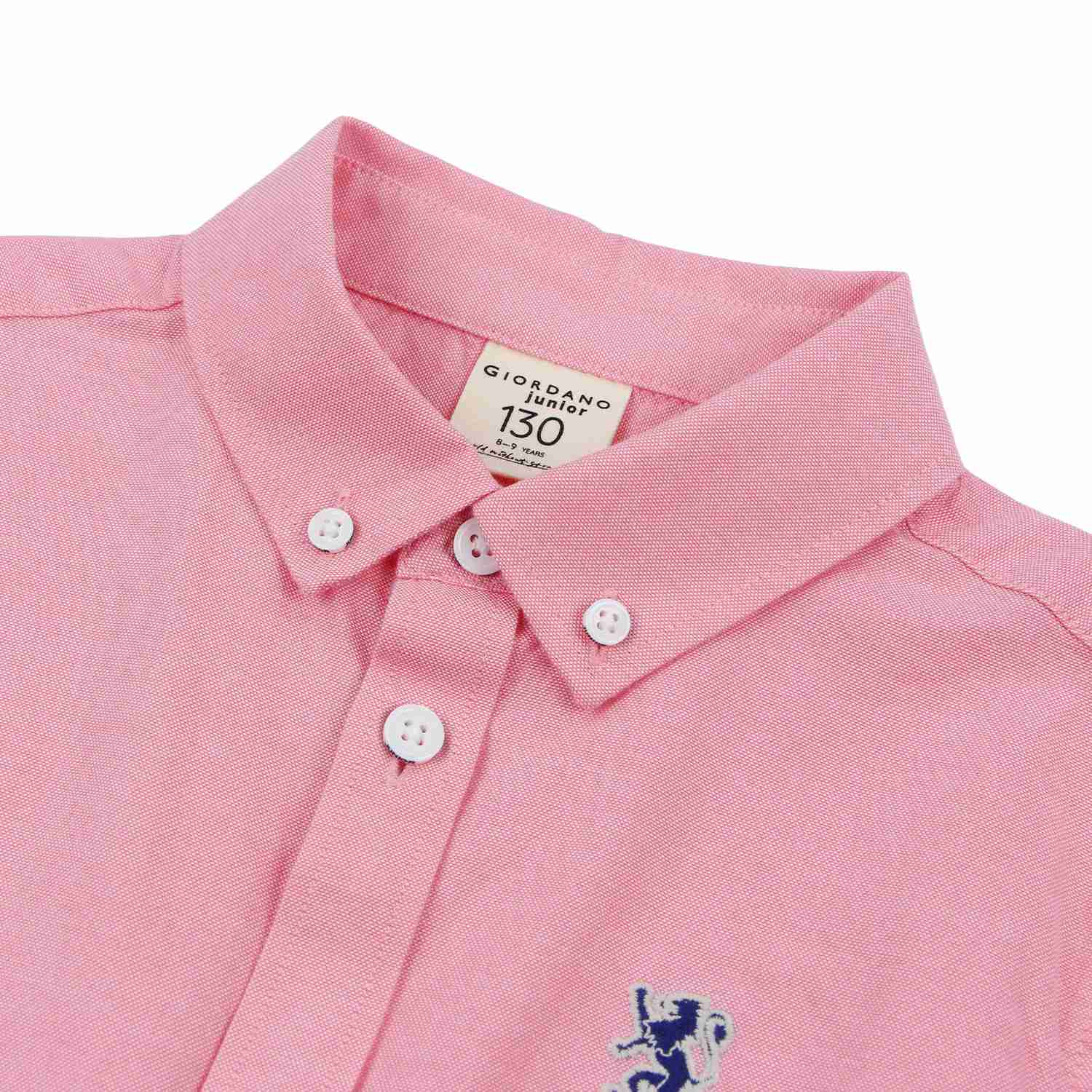 Junior's Regular Fit Embroidered Oxford Shirt - Image 8