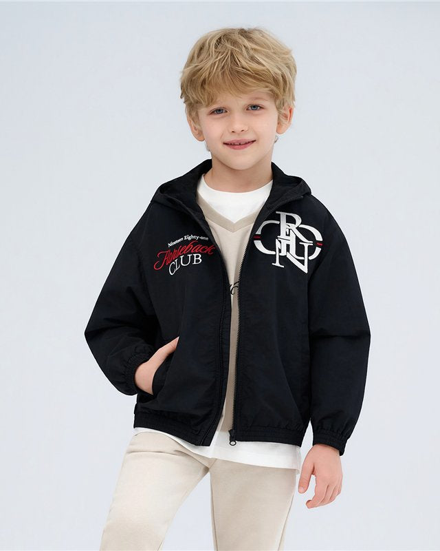 Junior's Long Sleeve Relax Print Hoodie - Image 3