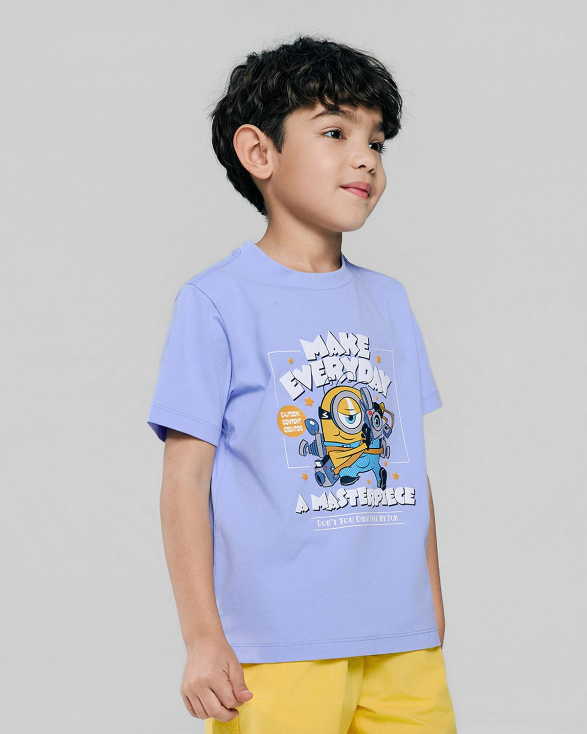 Junior Minions Regular Print Tee - Image 4