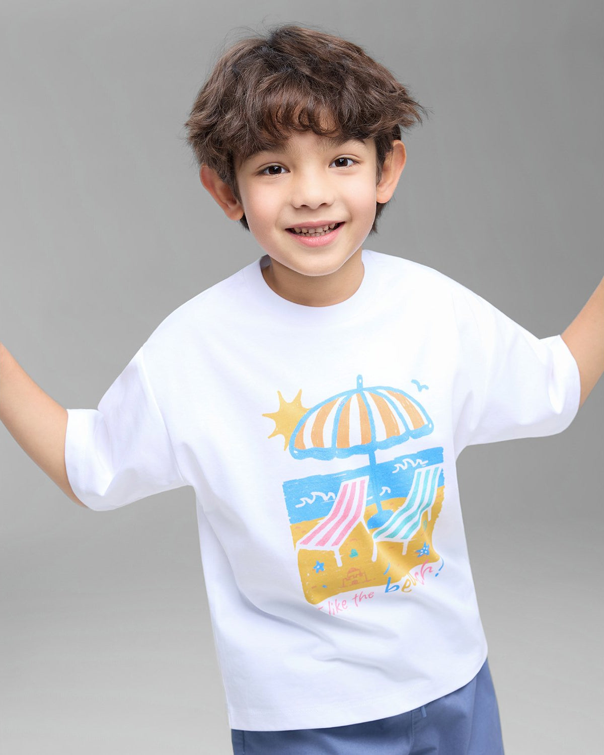 Junior Relaxed Fit Print tee - Image 2