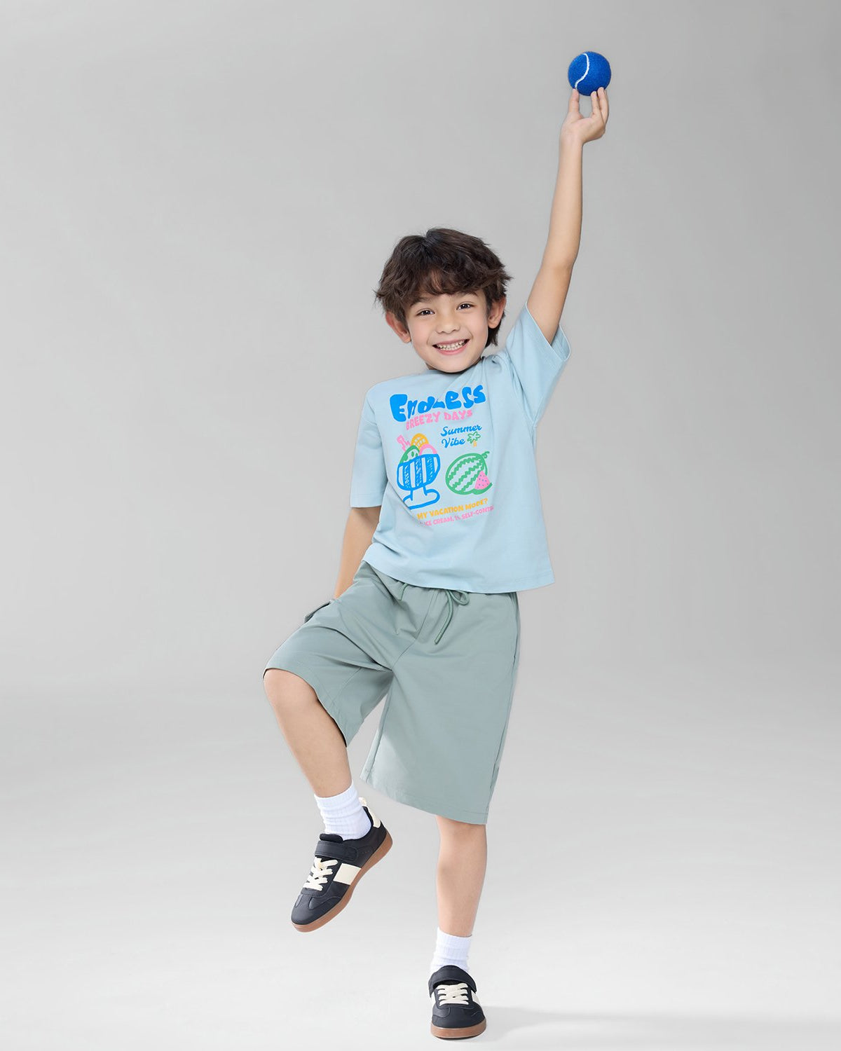 Junior Relaxed Fit Print tee - Image 1