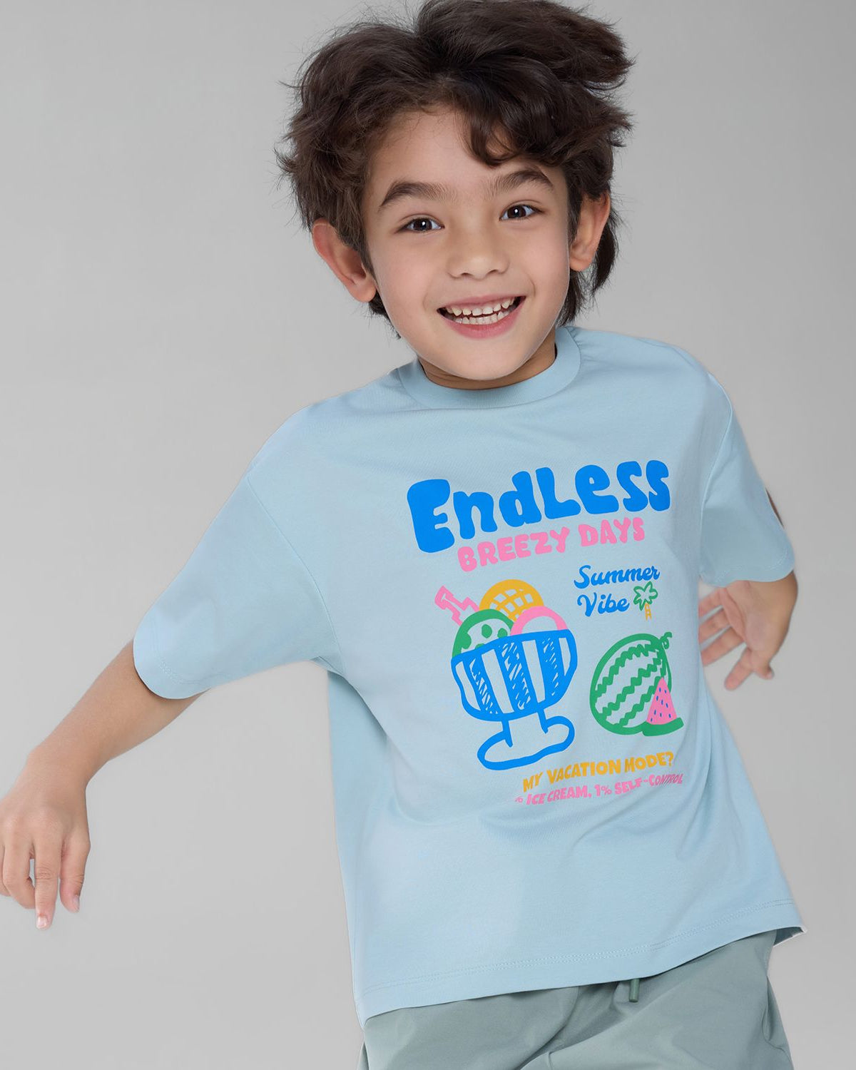 Junior Relaxed Fit Print tee - Image 2