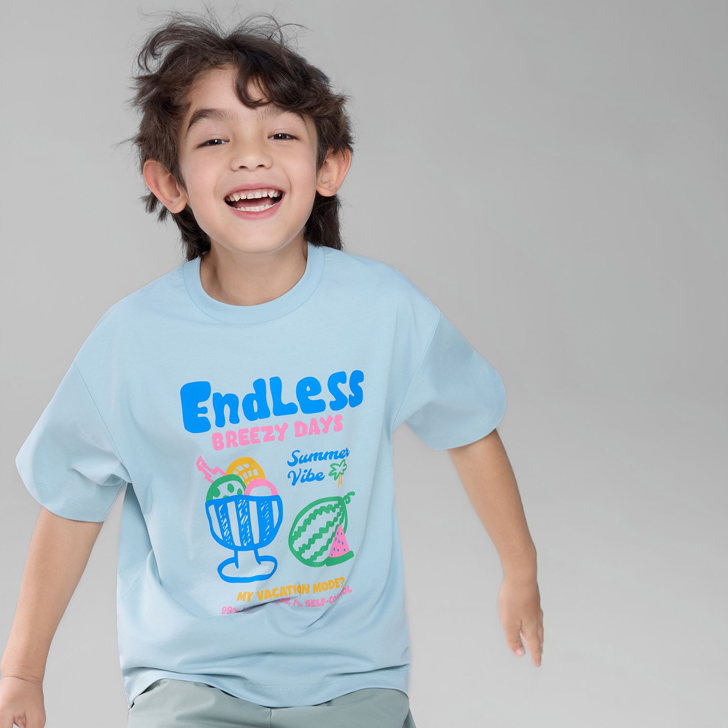 Junior Relaxed Fit Print tee - Image 3