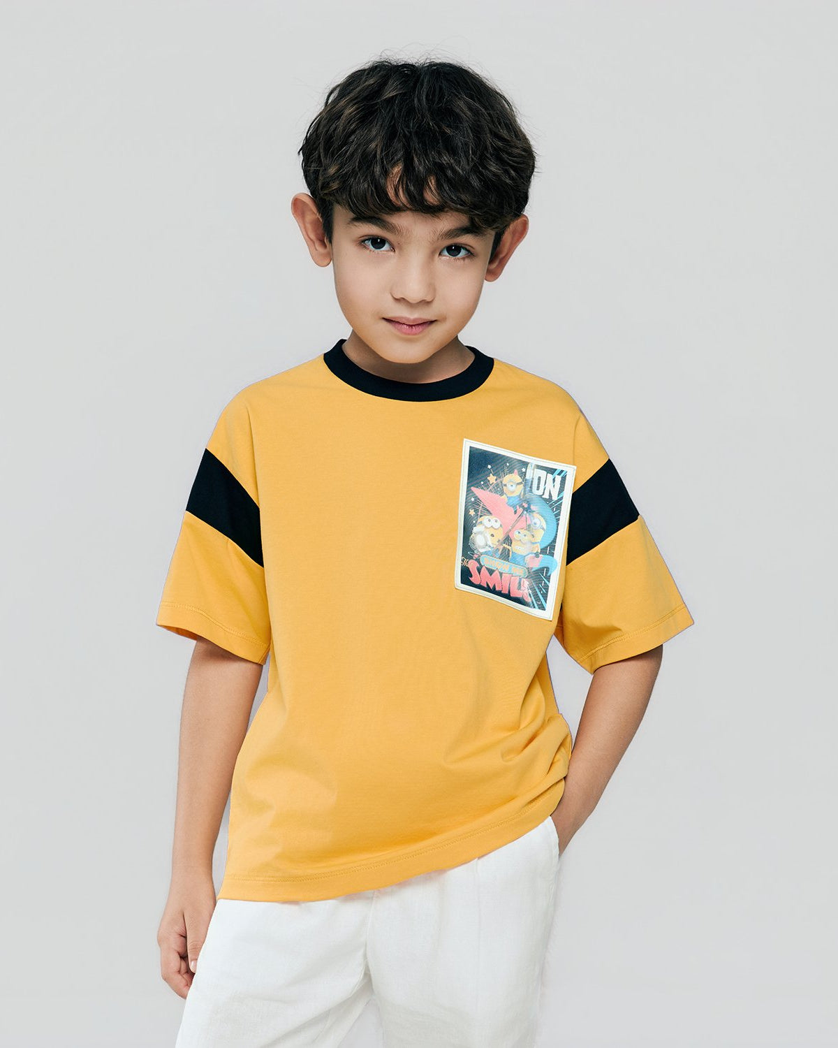 Junior Super Mario Relaxed PrintTee - Image 1