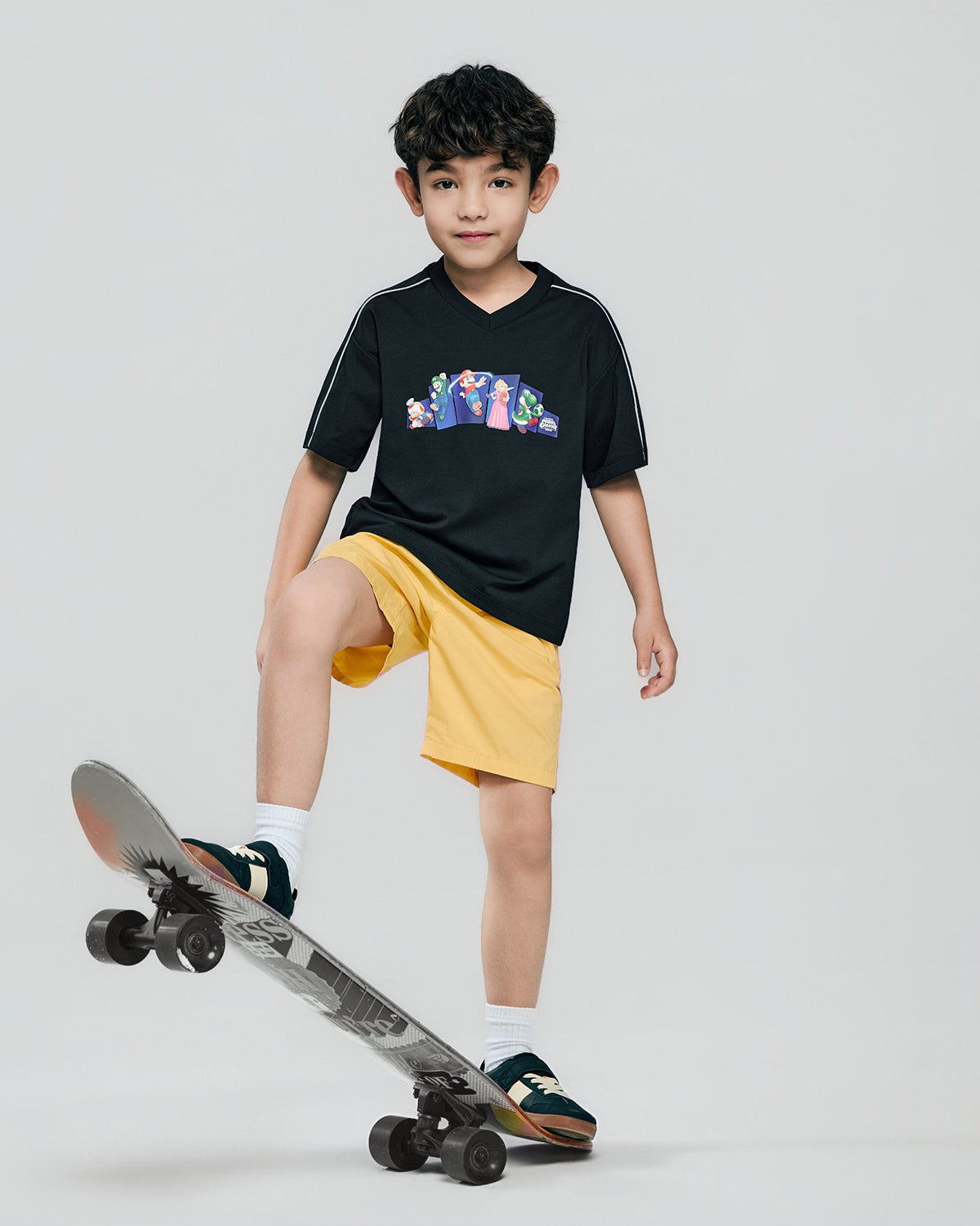 Junior Mario Relaxed Fit Print Tee - Image 1