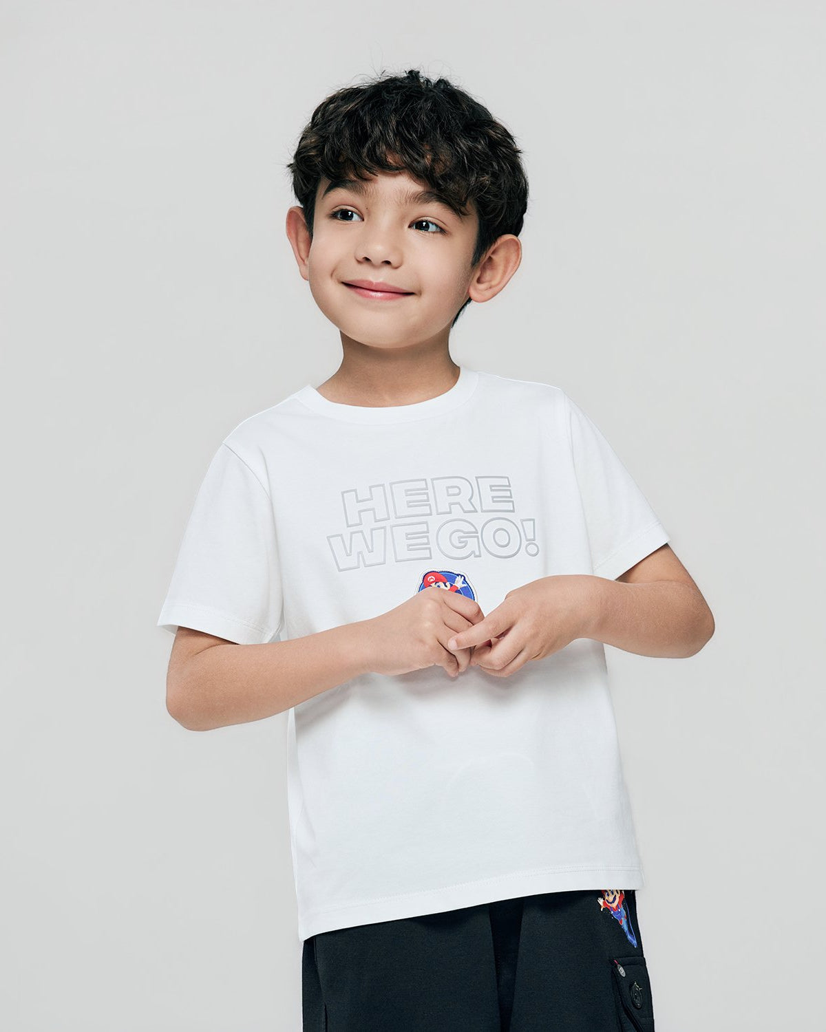 Junior Super Mario Regular PrintTee - Image 1