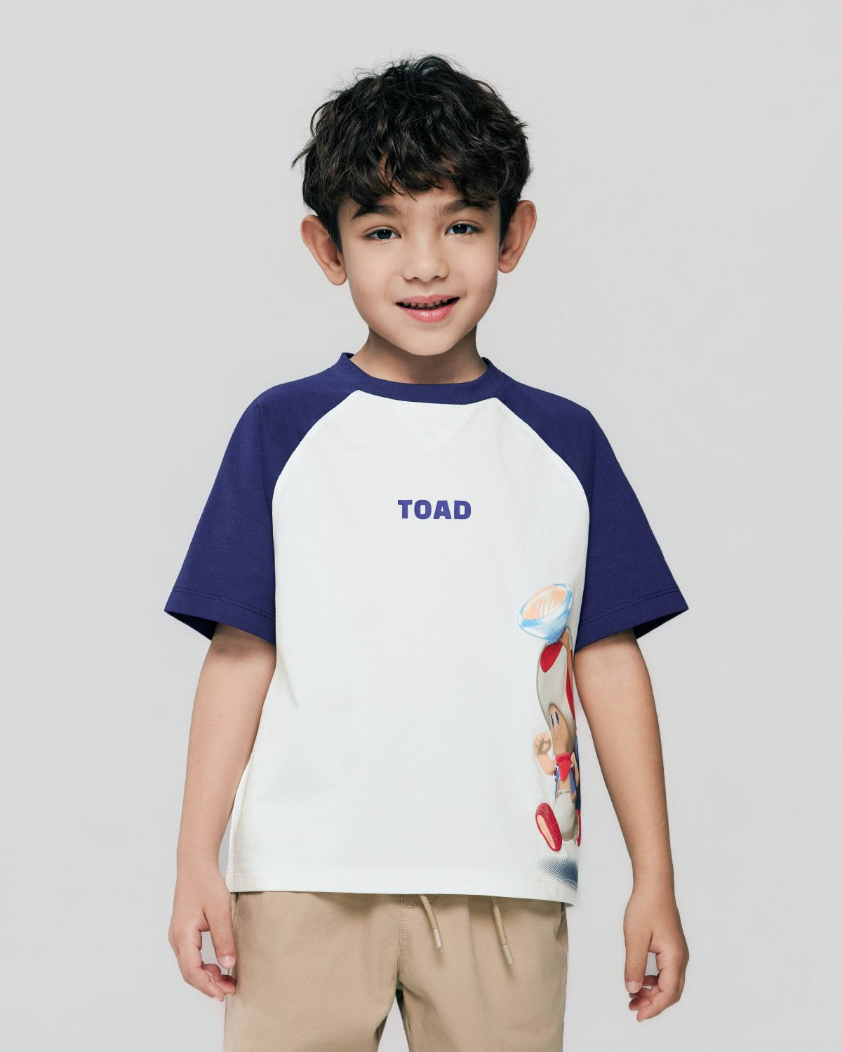Junior Super Mario Relaxed PrintTee - Image 1