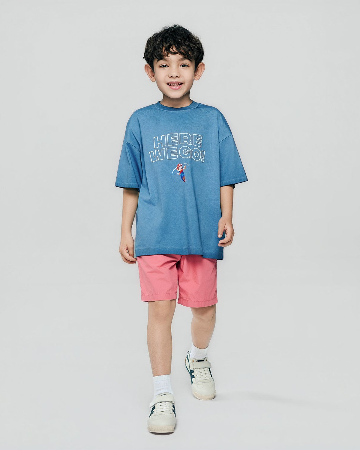 Junior Super Mario Oversized PrintTee - Image 2