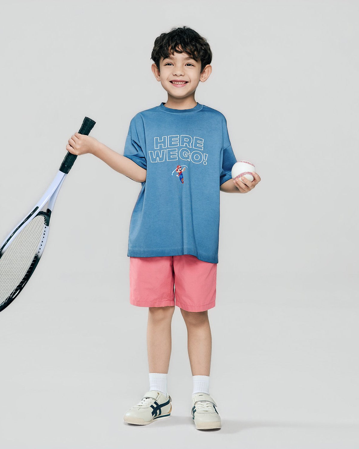 Junior Super Mario Oversized PrintTee - Image 4