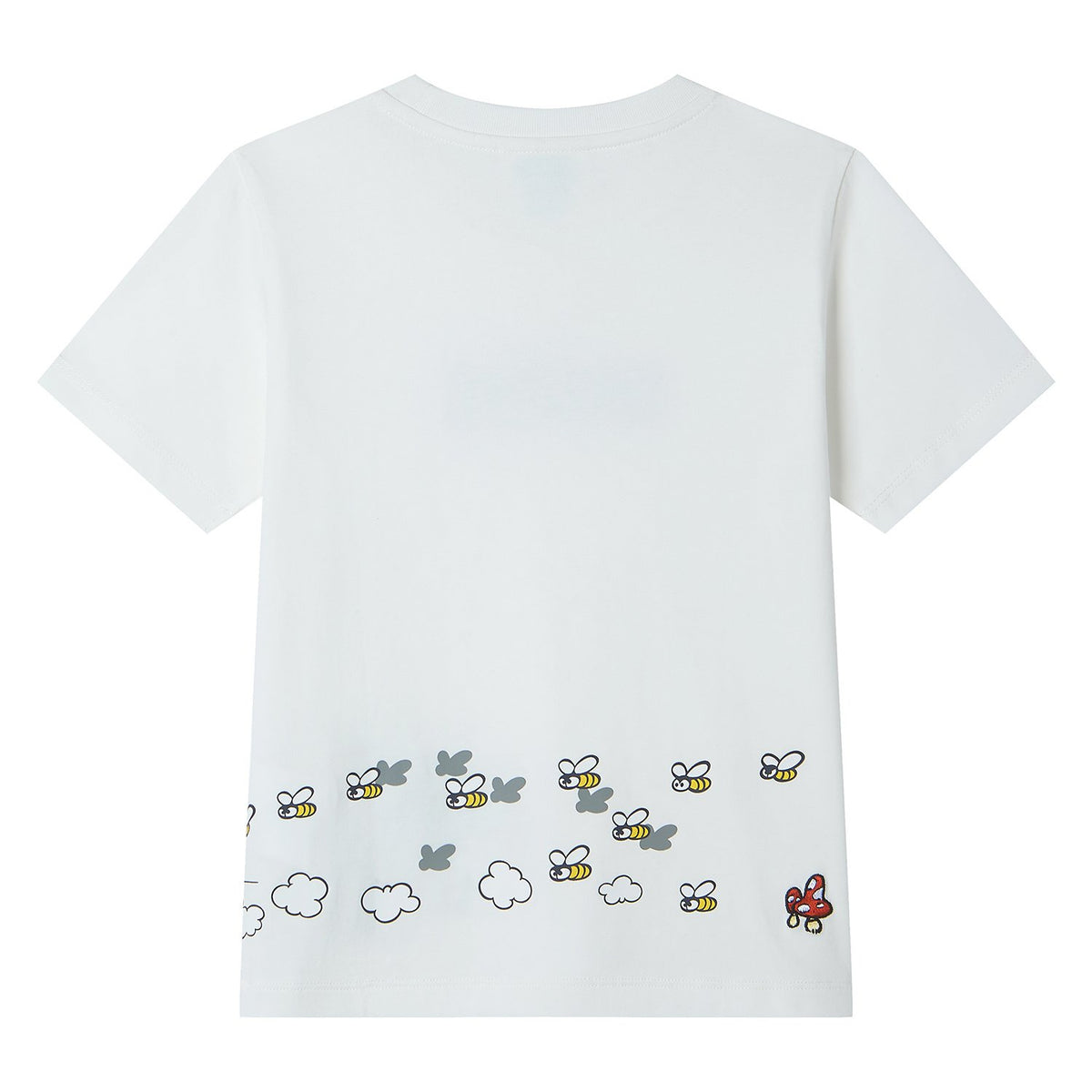 Junior's Relaxed Fit Smurfs Print Crew Neck Tee - Image 9