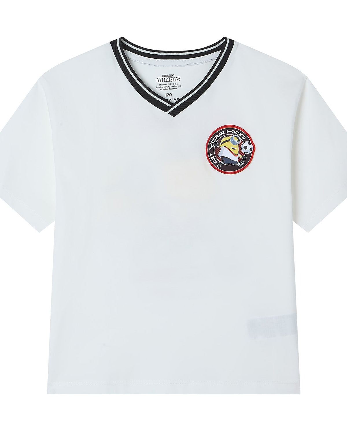 Junior Minions V Neck Relaxed Print Tee - Image 5