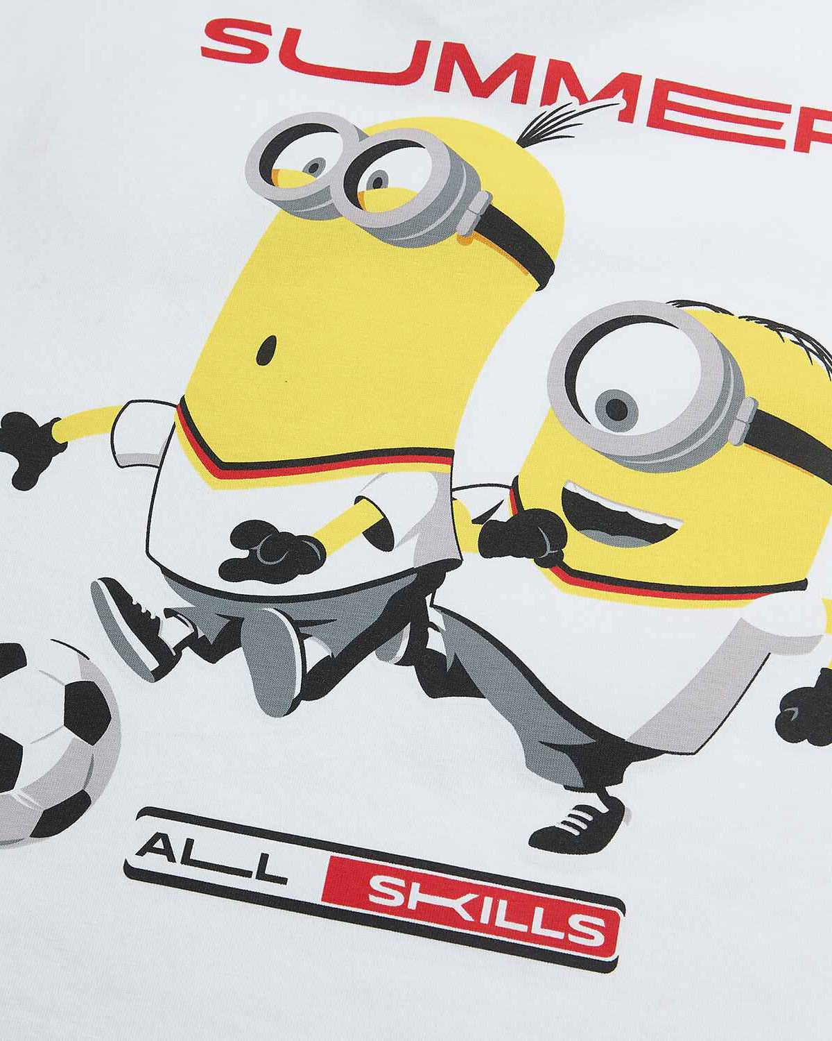 Junior Minions V Neck Relaxed Print Tee - Image 8