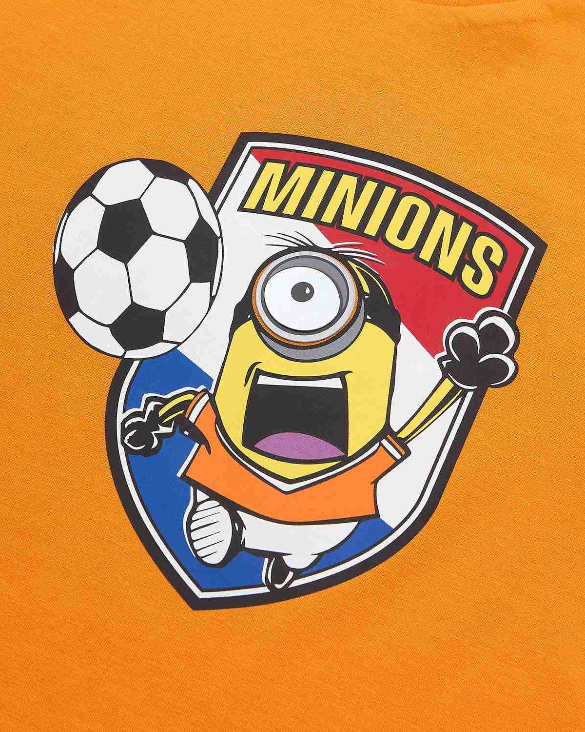 Junior Minions V Neck Relaxed Print Tee - Image 8