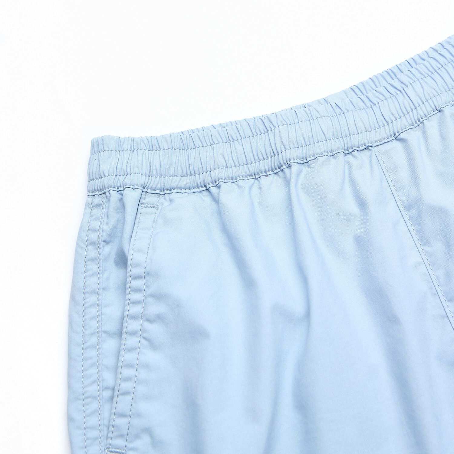 Junior's Mid-Rise Regular Fit Elastic Waist Shorts - Image 3