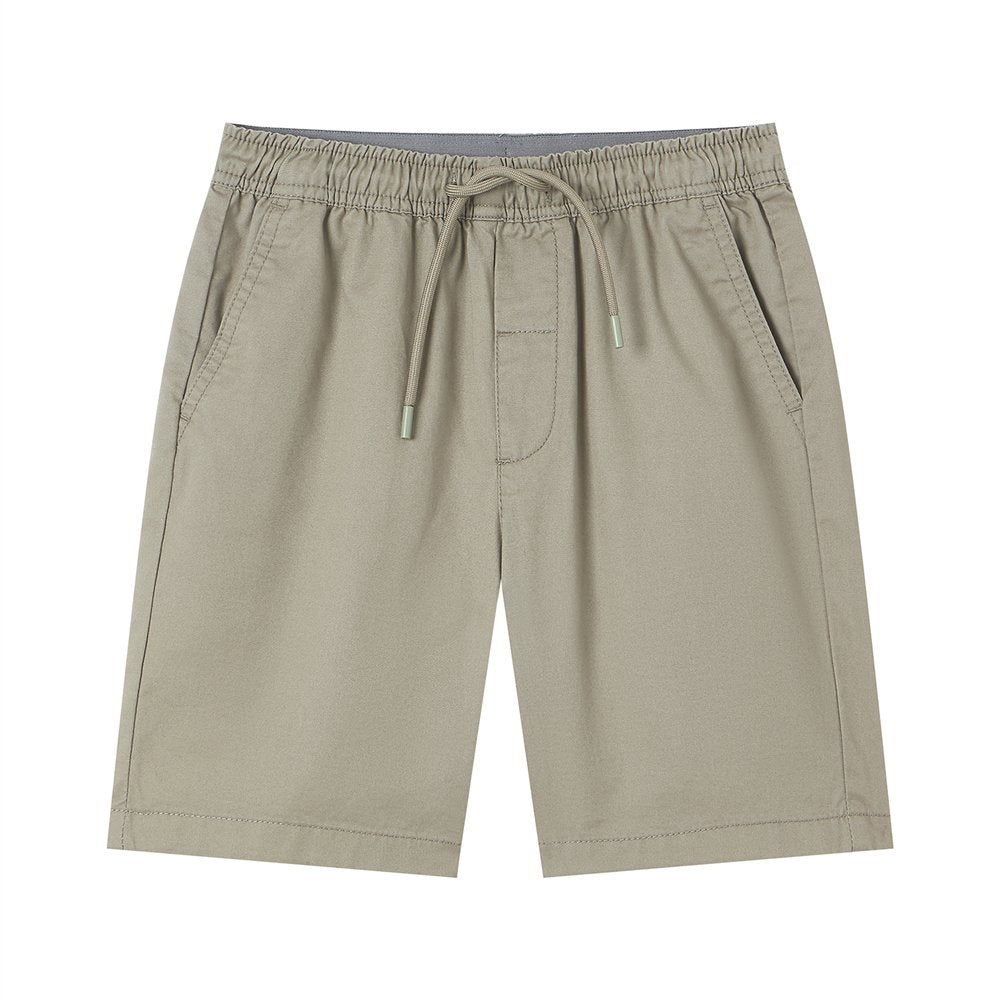 Junior's Cotton Twill Drawstring Shorts with Elastic Waist - Image 5