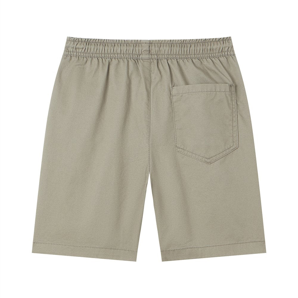 Junior's Cotton Twill Drawstring Shorts with Elastic Waist - Image 6