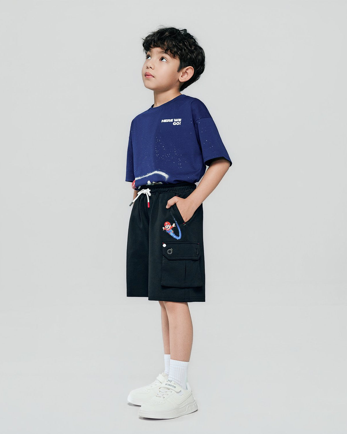 Junior Super Mario Relaxed Fit Shorts - Image 3