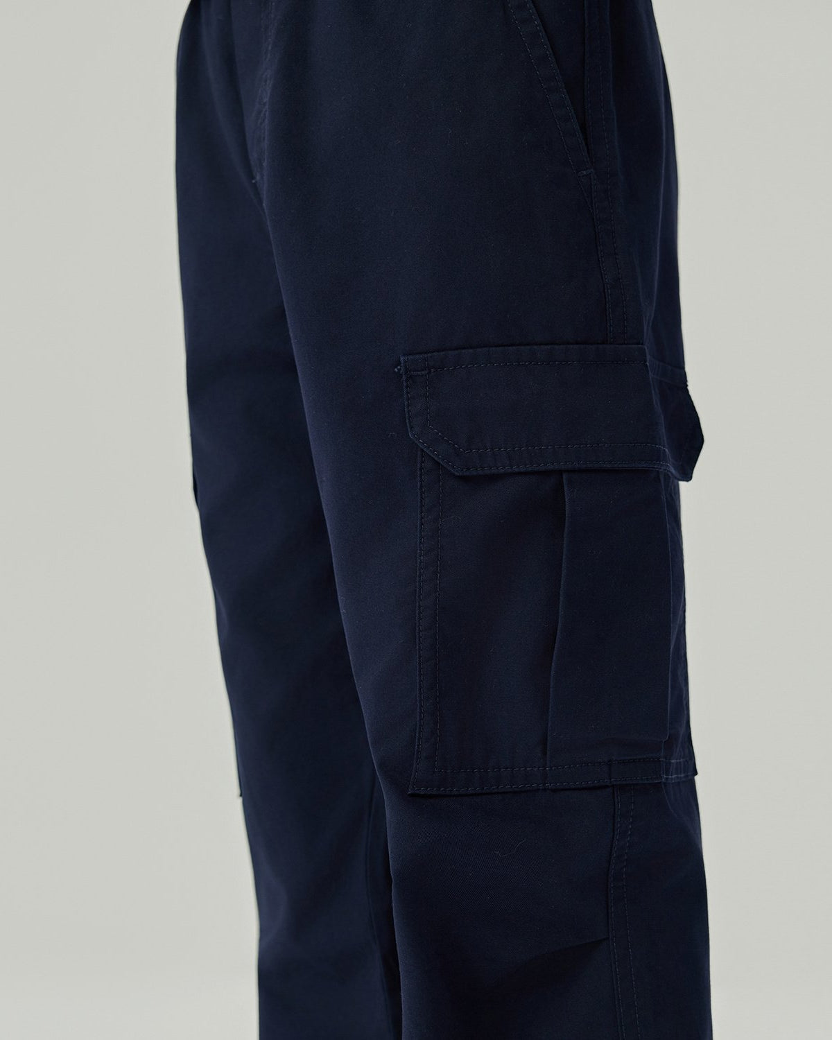 Junior's Relaxed Straight Elastic Waist Pants - Image 5