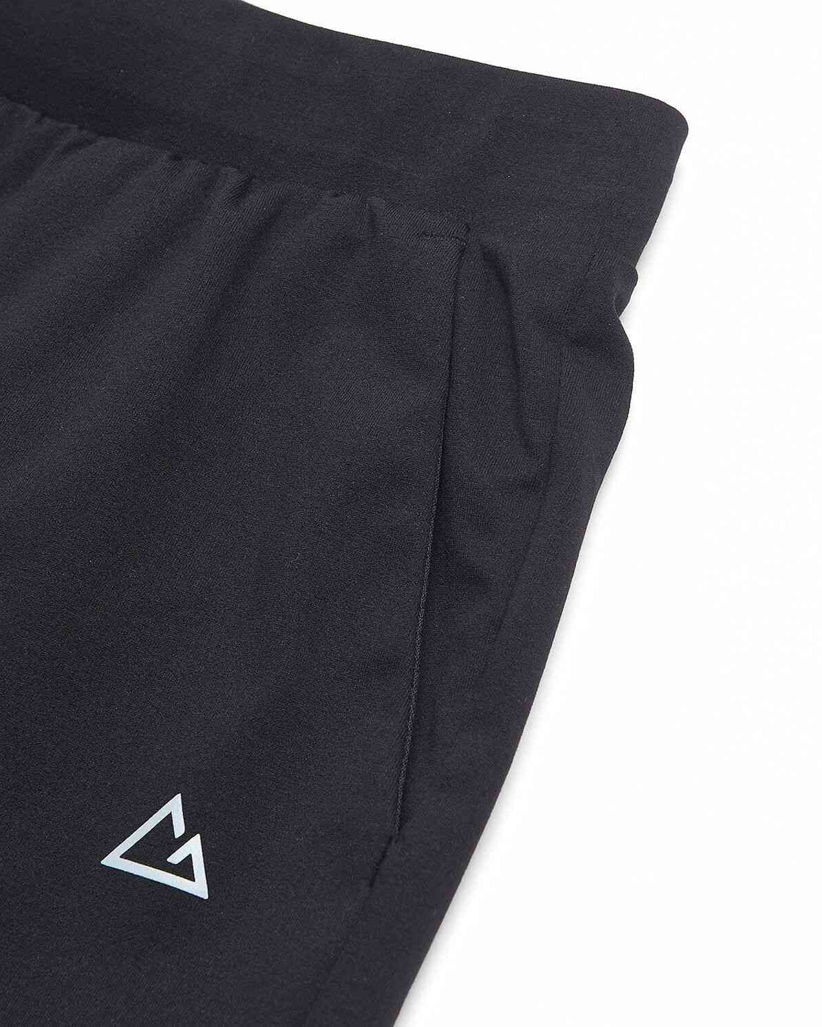 Junior Polyester Mid Rise Regular Taper Elastic Waist Jogger - Image 6
