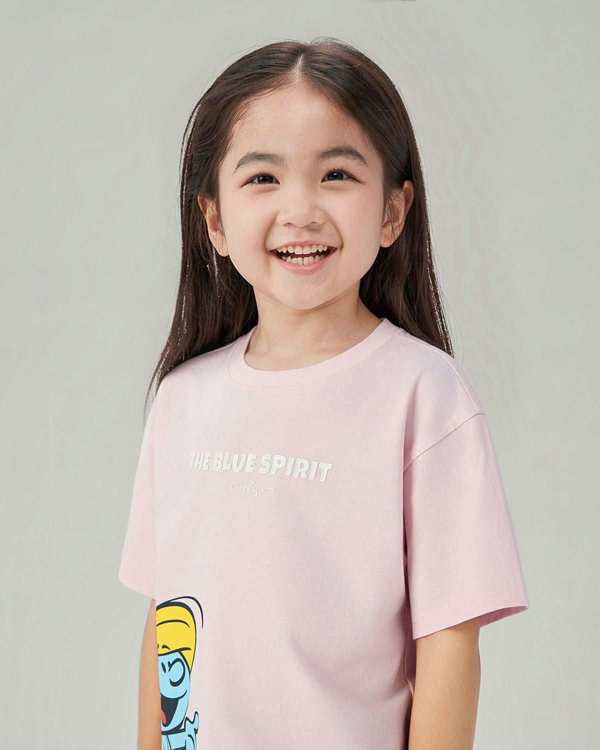 Junior's Relaxed Fit Smurfs Print Crew Neck Tee - Image 5