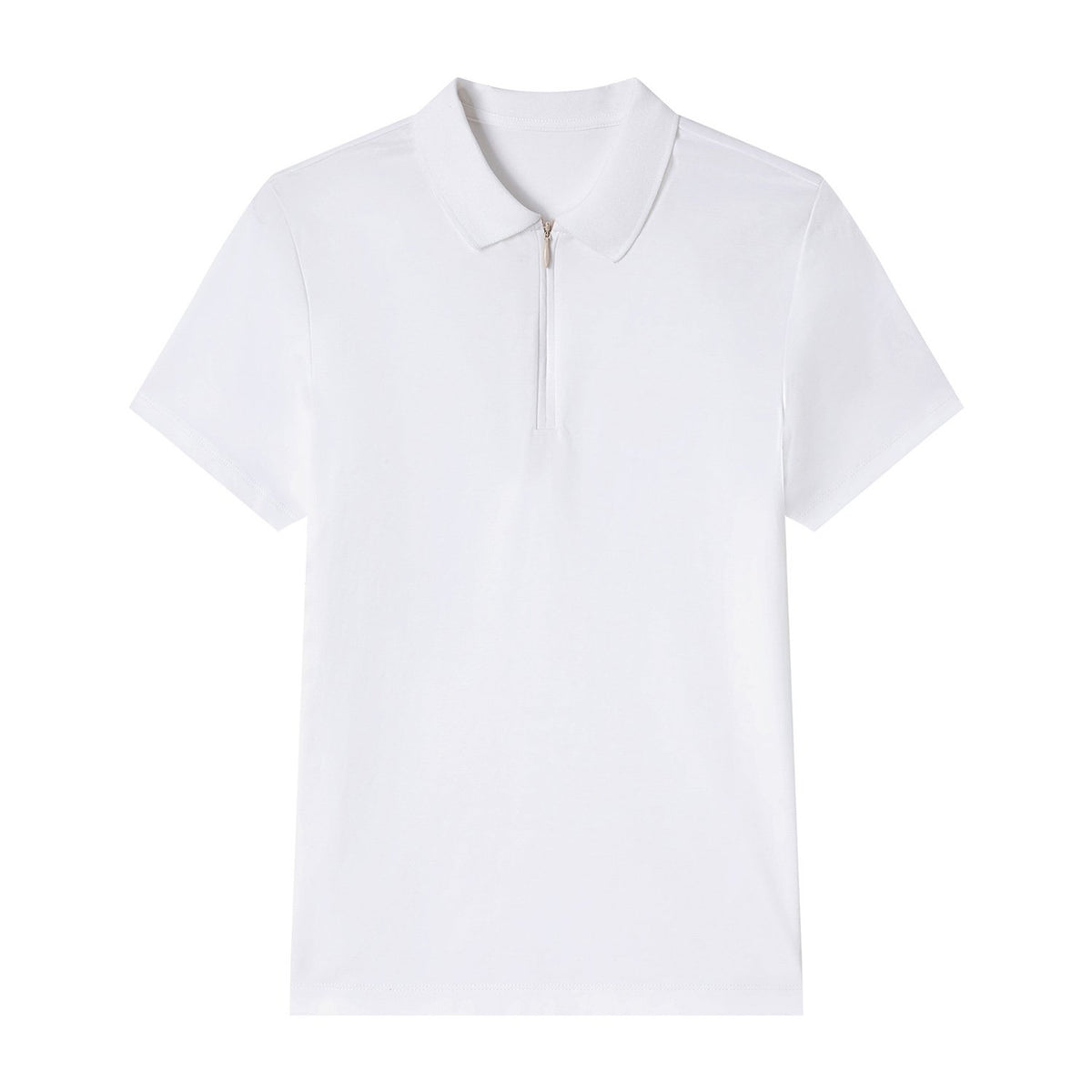Women's Liquid Touch Regular Fit Short Sleeve Half-Zip Polo - Image 6
