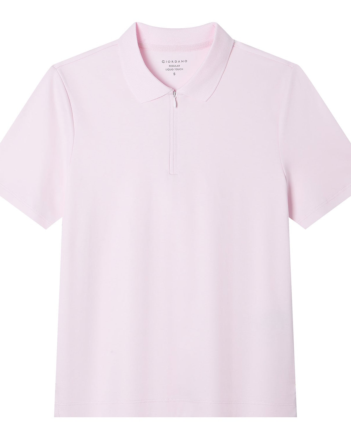 Women's Liquid Touch Regular Fit Short Sleeve Half-Zip Polo - Image 7