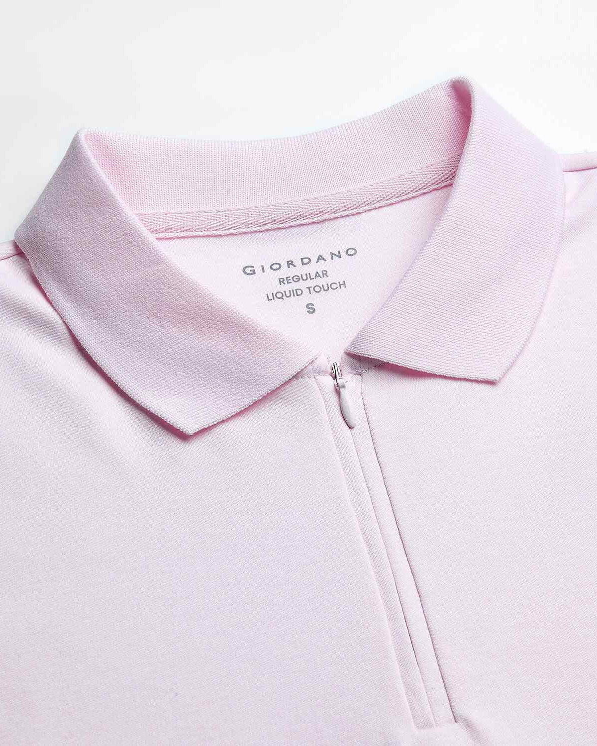 Women's Liquid Touch Regular Fit Short Sleeve Half-Zip Polo - Image 9