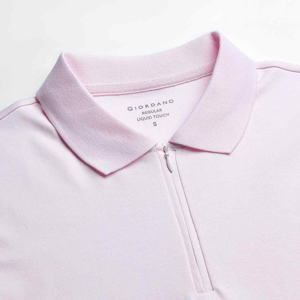 Women's Liquid Touch Regular Fit Short Sleeve Half-Zip Polo - Image 9