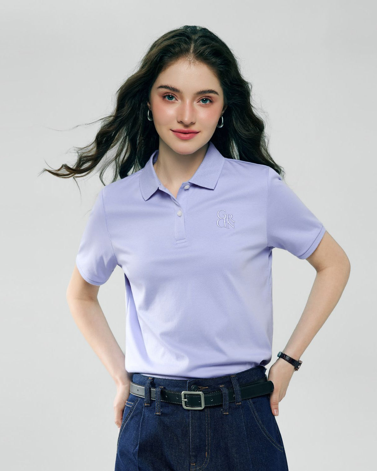 Women's Cotton Liquid Touch Polo - Image 2