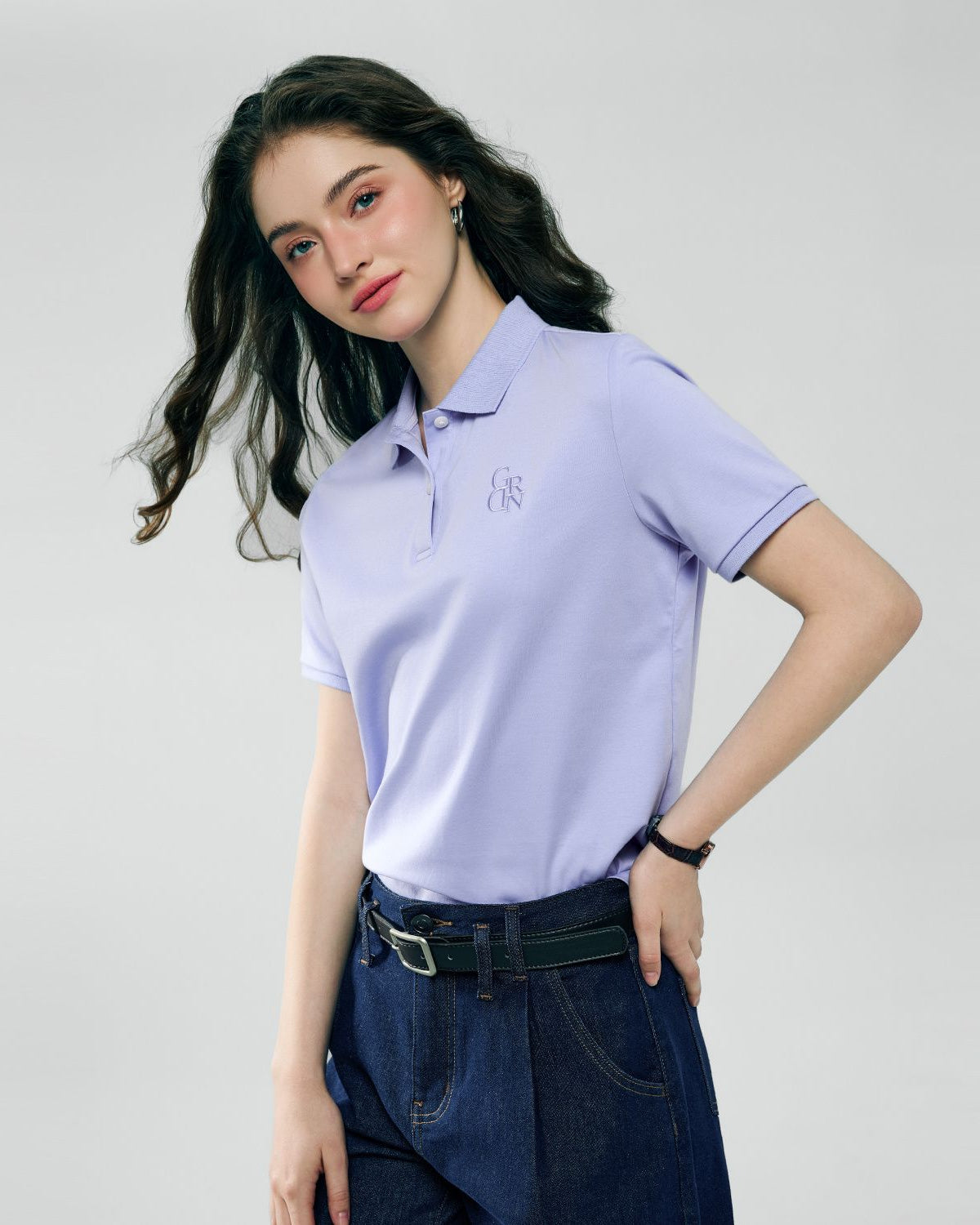 Women's Cotton Liquid Touch Polo - Image 3
