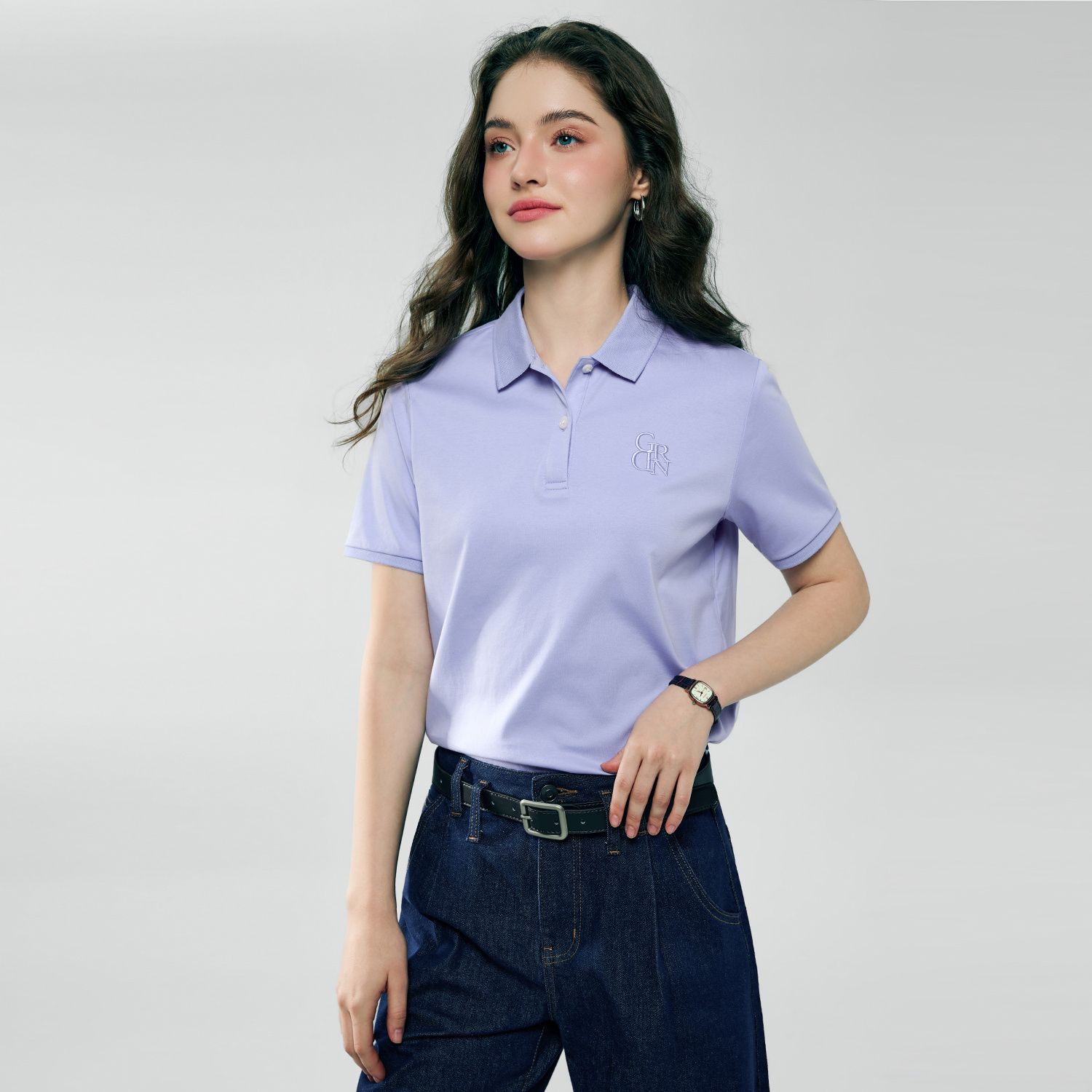 Women's Cotton Liquid Touch Polo - Image 6