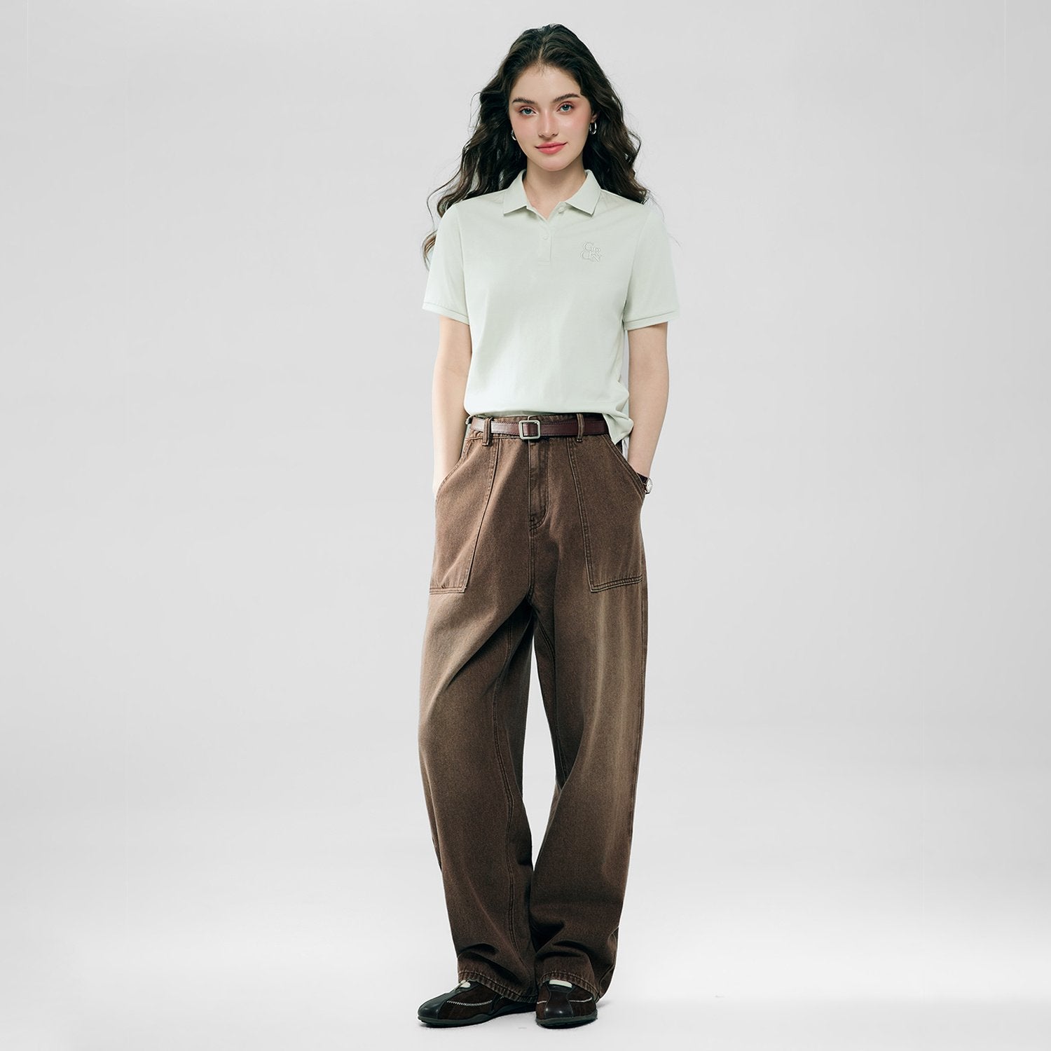 Women's Cotton Liquid Touch Polo - Image 2