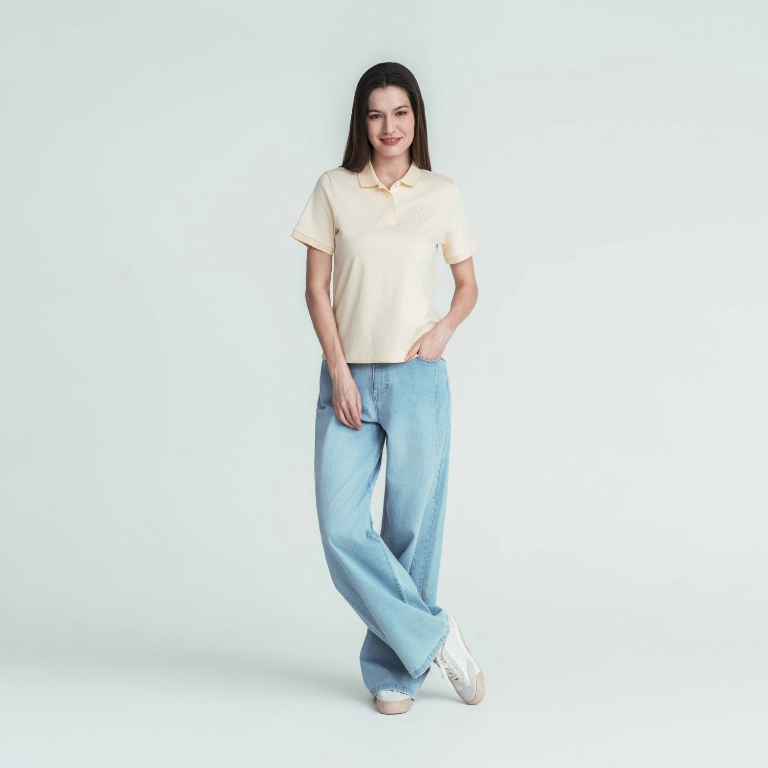Women's Cotton Liquid Touch Polo - Image 2