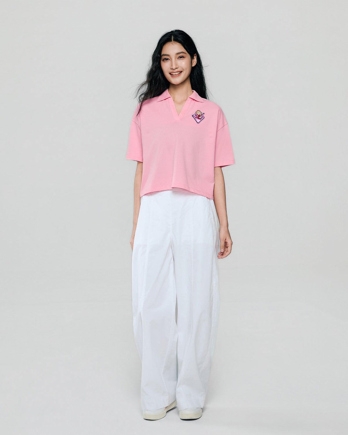 Women Mario Loose Fit Polo - Image 1
