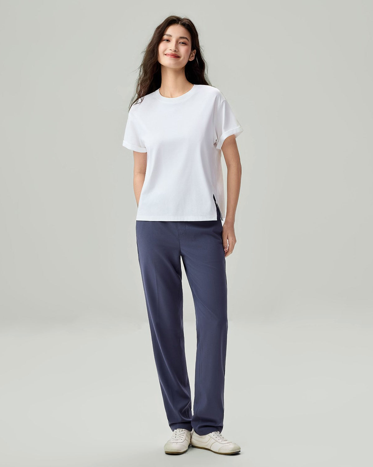 Women's Comfort Fit Liquid Touch Crew Neck Tee - Image 1