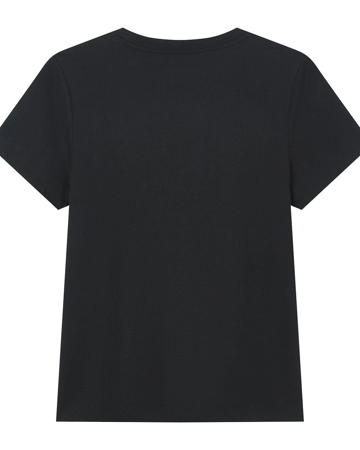 Women's Cotton Crew Neck Printed Comfort Tee - Image 7