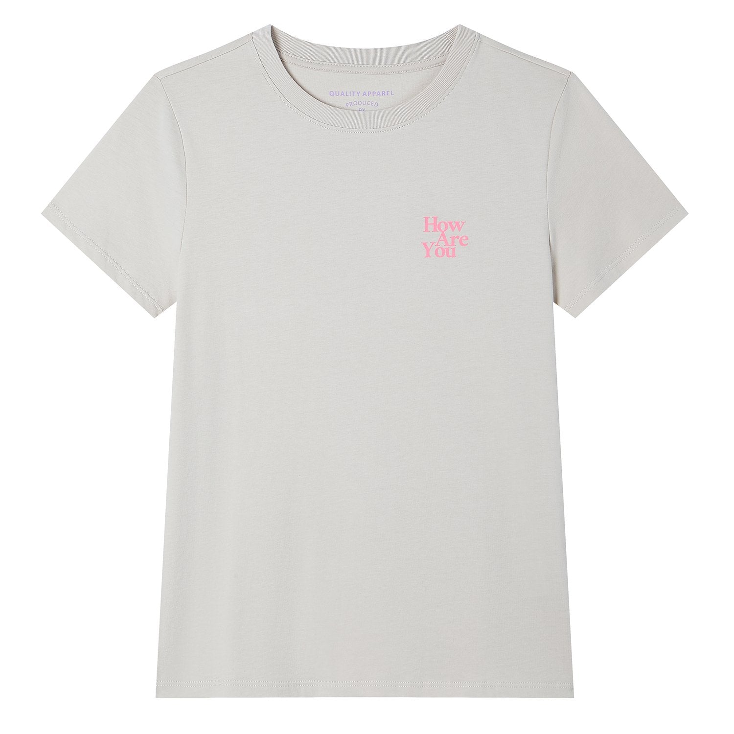 Women's Cotton Crew Neck Printed Comfort Tee - Image 6